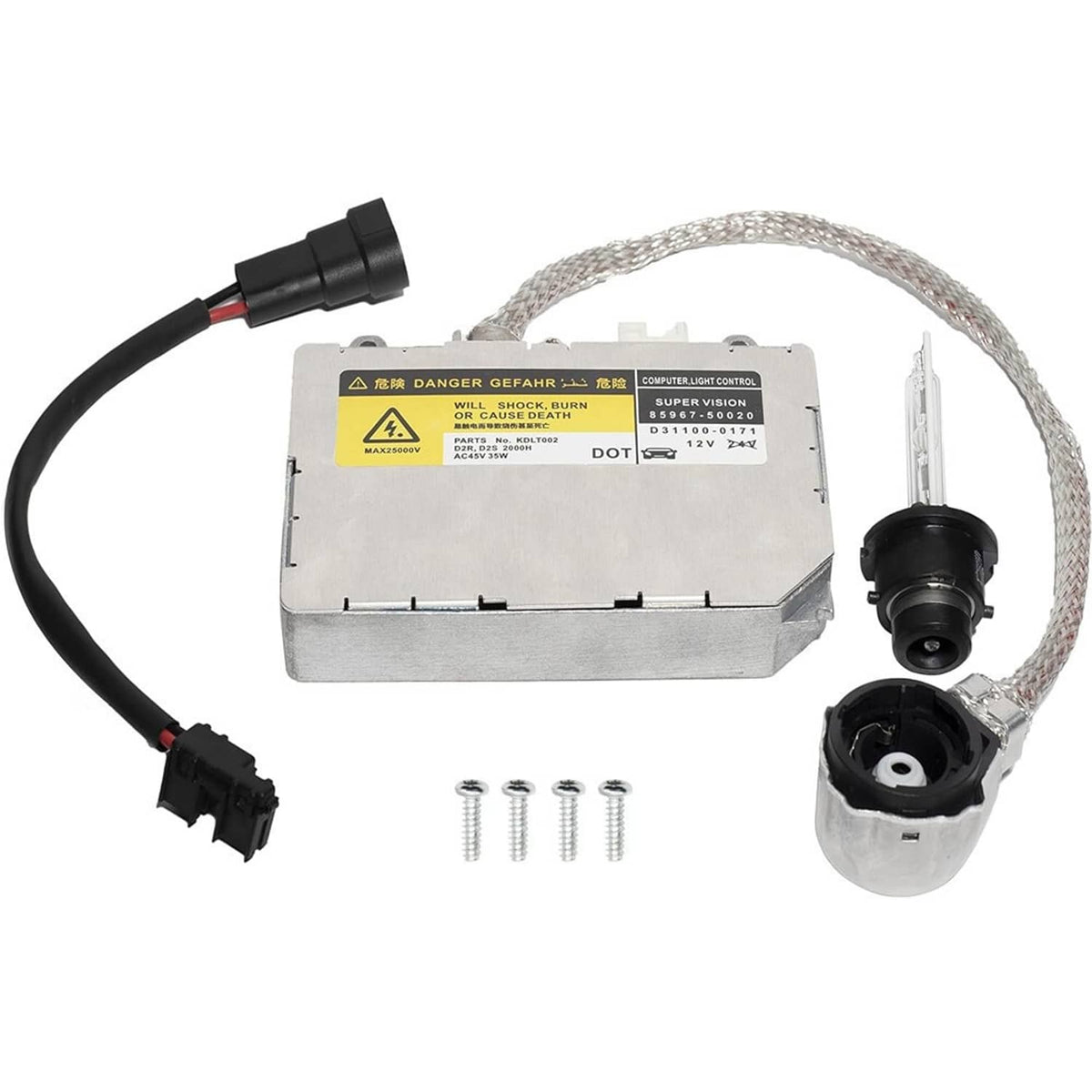Solidspare 12V HID Xenon Ballast Headlight Control Module For 98-10 Lexus / Toyota / Mazda