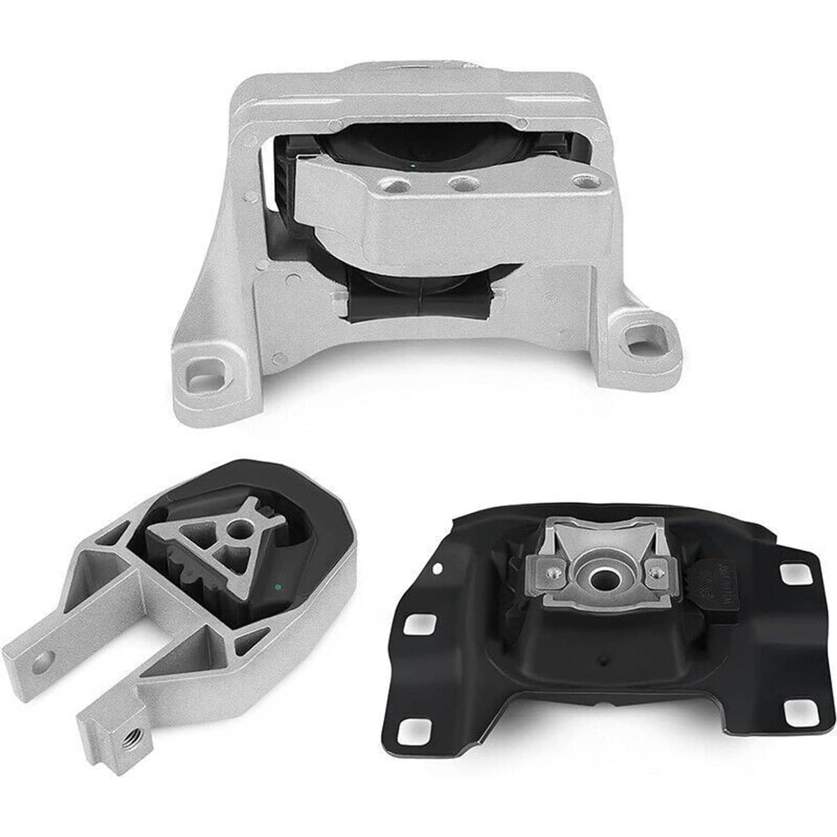 Solidspare New 3Pcs Engine Motor & Transmission Mount Set for 2013-16 Ford Escape 2.0L 2.5L