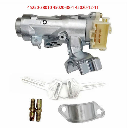 Solid Spare Ignition Switch Assembly W/2 Keys for 1998-2002 COROLLA With Bracket US