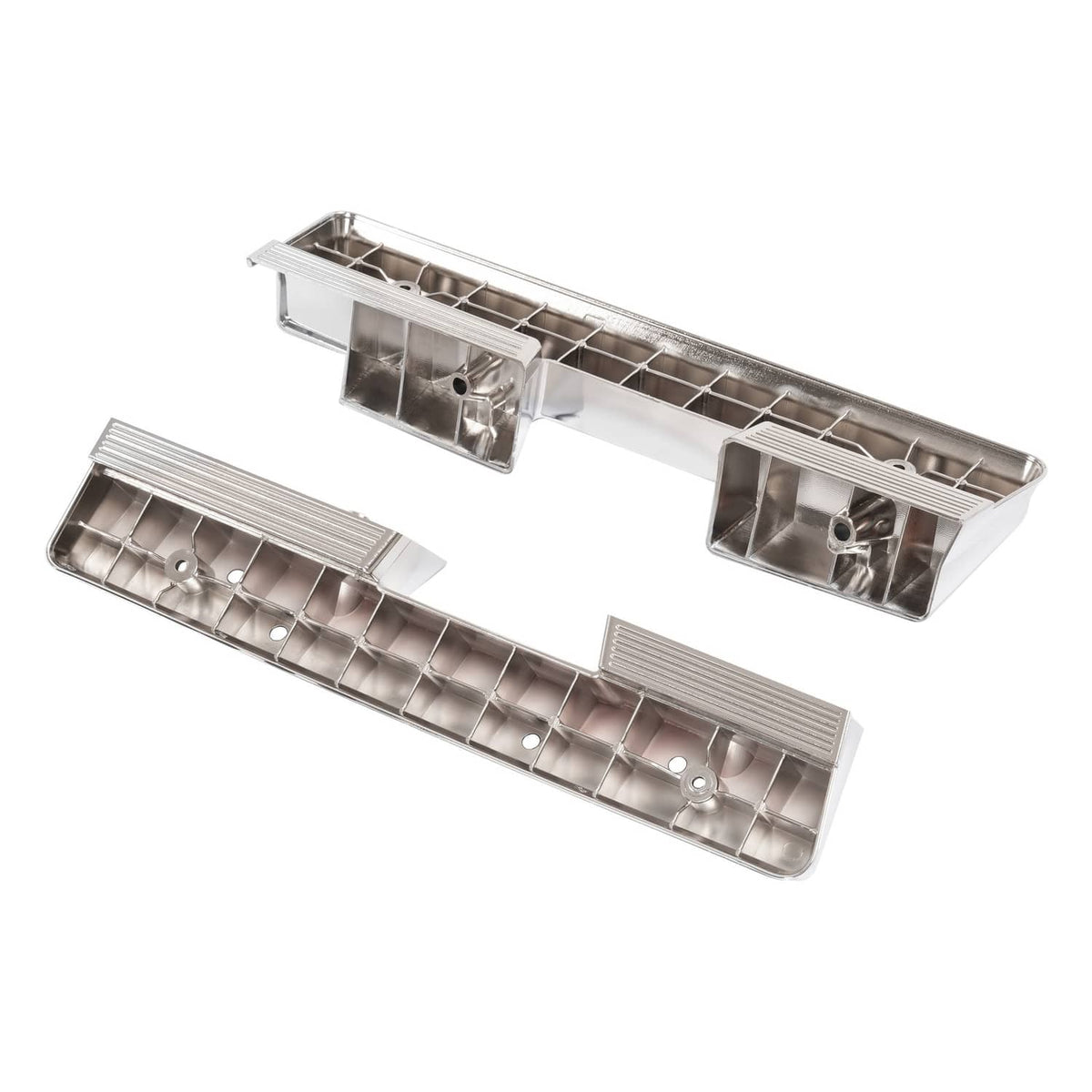 Solid Spare Chrome Front Arm Rest Base Pair LH RH For 1962 1963 1964 Chevrolet Impala