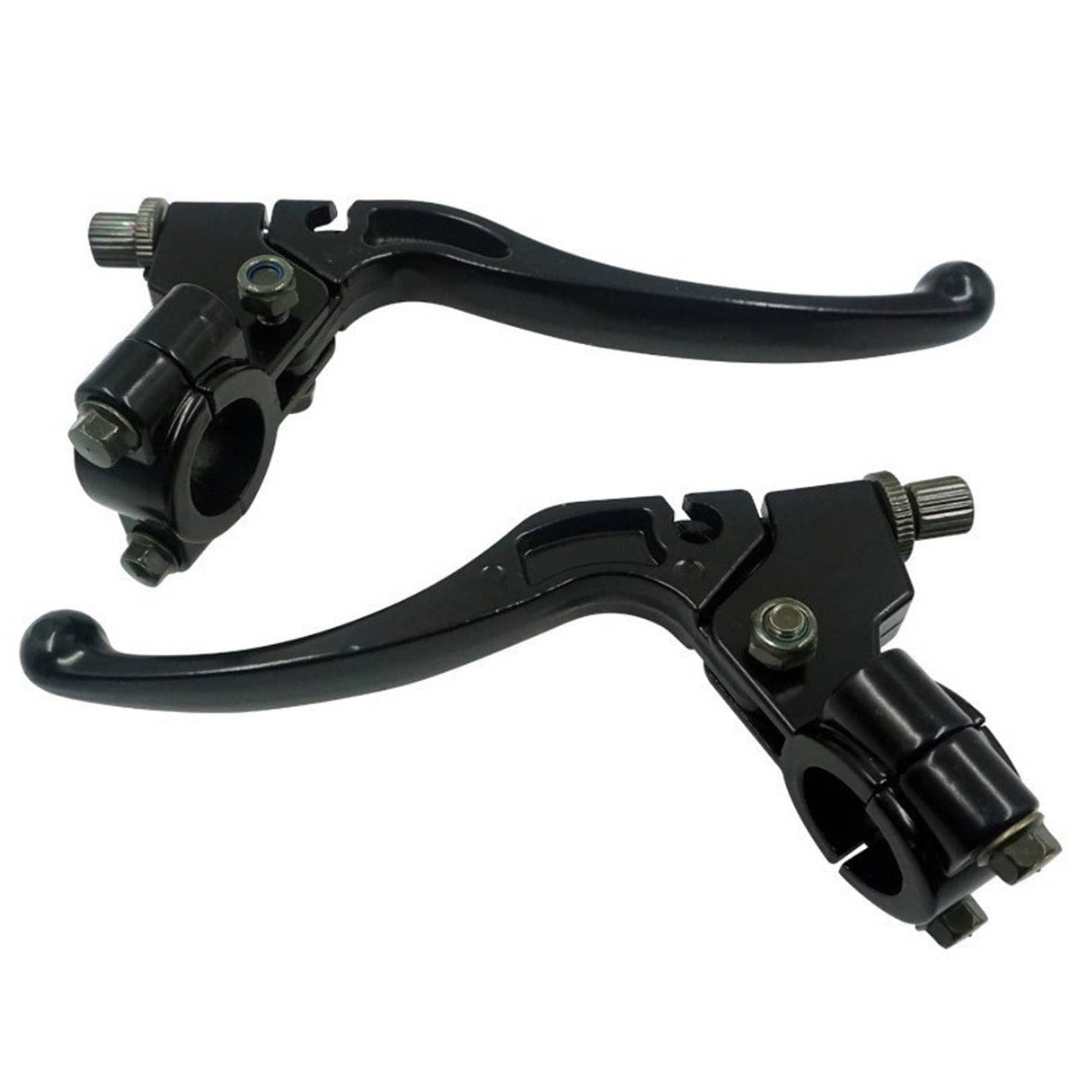Solidspare 7/8" 22mm Left Right Handle Bar Brake Clutch Lever Perch for Honda CR100 CR250
