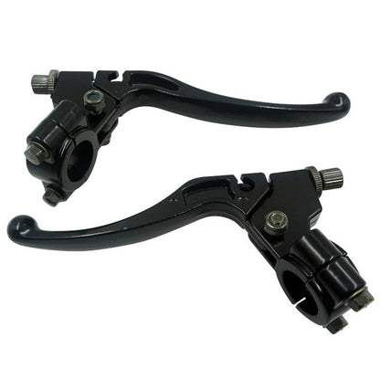 Solidspare 7/8" 22mm Left Right Handle Bar Brake Clutch Lever Perch for Honda CR100 CR250