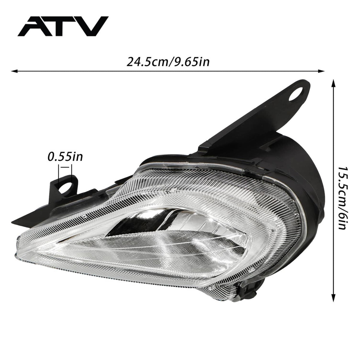 Solidspare Left Headlight Housing Frame For Yamaha Raptor YFZ450 Wolverine 5TG-84110-03-00