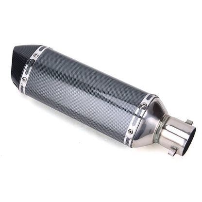 Solidspare 38mm-51mm Motorcycle Universal ATV Exhaust Muffler Tail Pipe &DB Killer Silencer