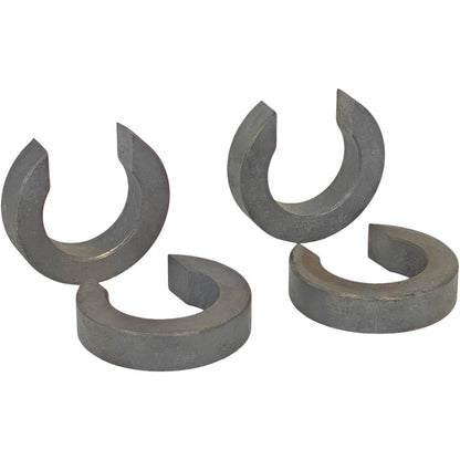 Solid Spare 4X C-Type Notched Caster Spacer 13990022 for Wright Stander Mower WS32ZT710