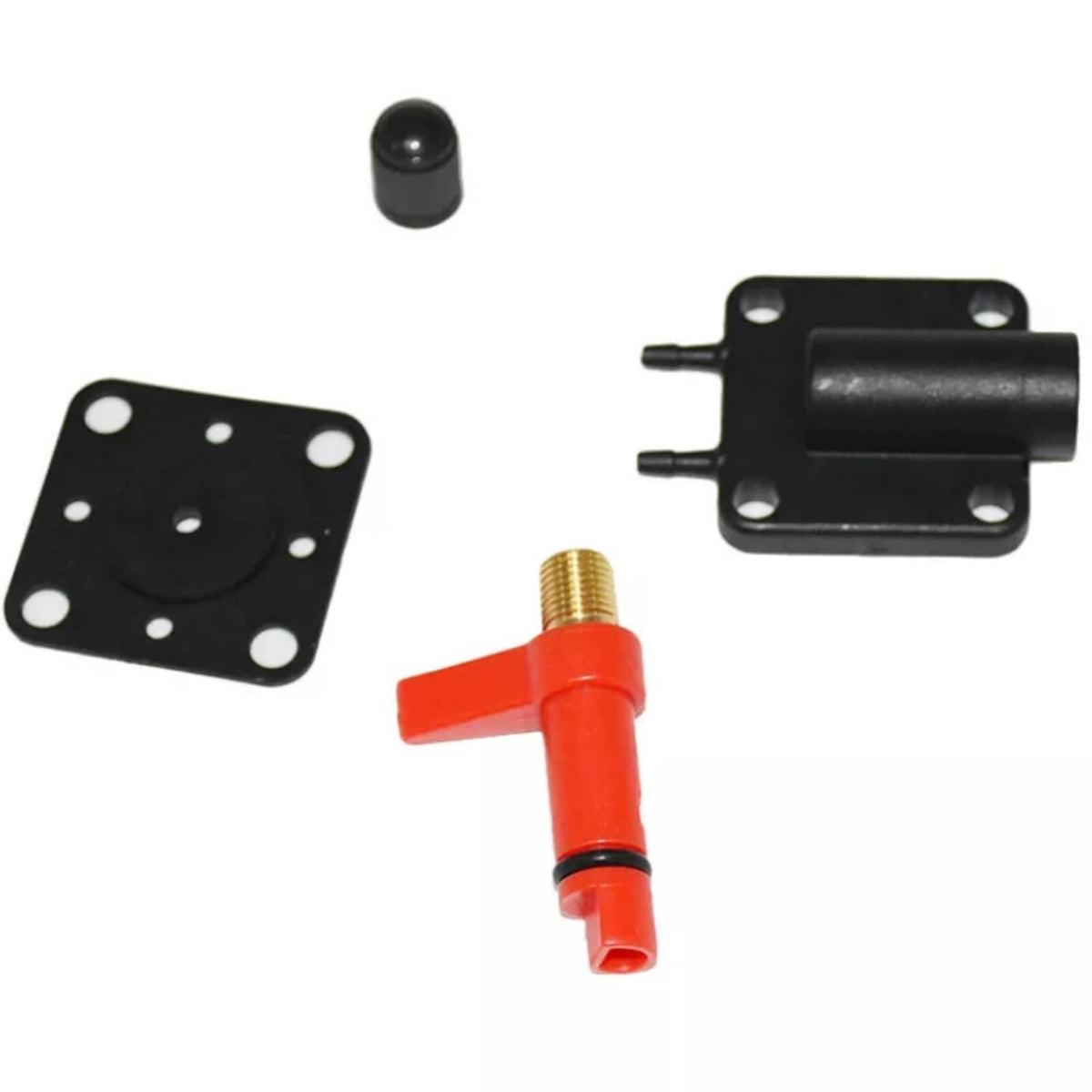 Solid Spare Primer Solenoid Valve Kit 175158 187044 Fit For Johnson Evinrude 2 3 4 6 8 Cyl