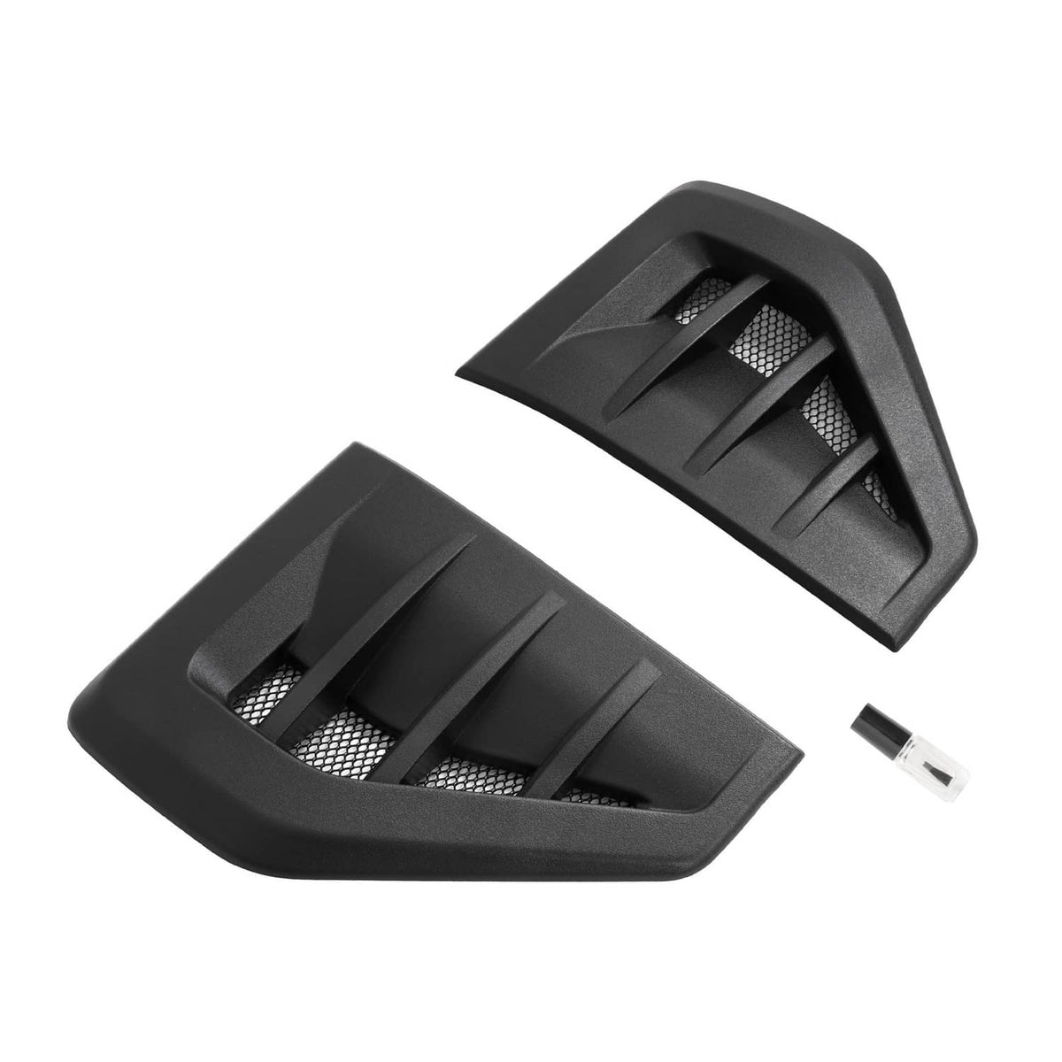 Solid Spare Air Fender Vents For 2021-2025 Ford F-150 F150 Front Driver Passenger Side