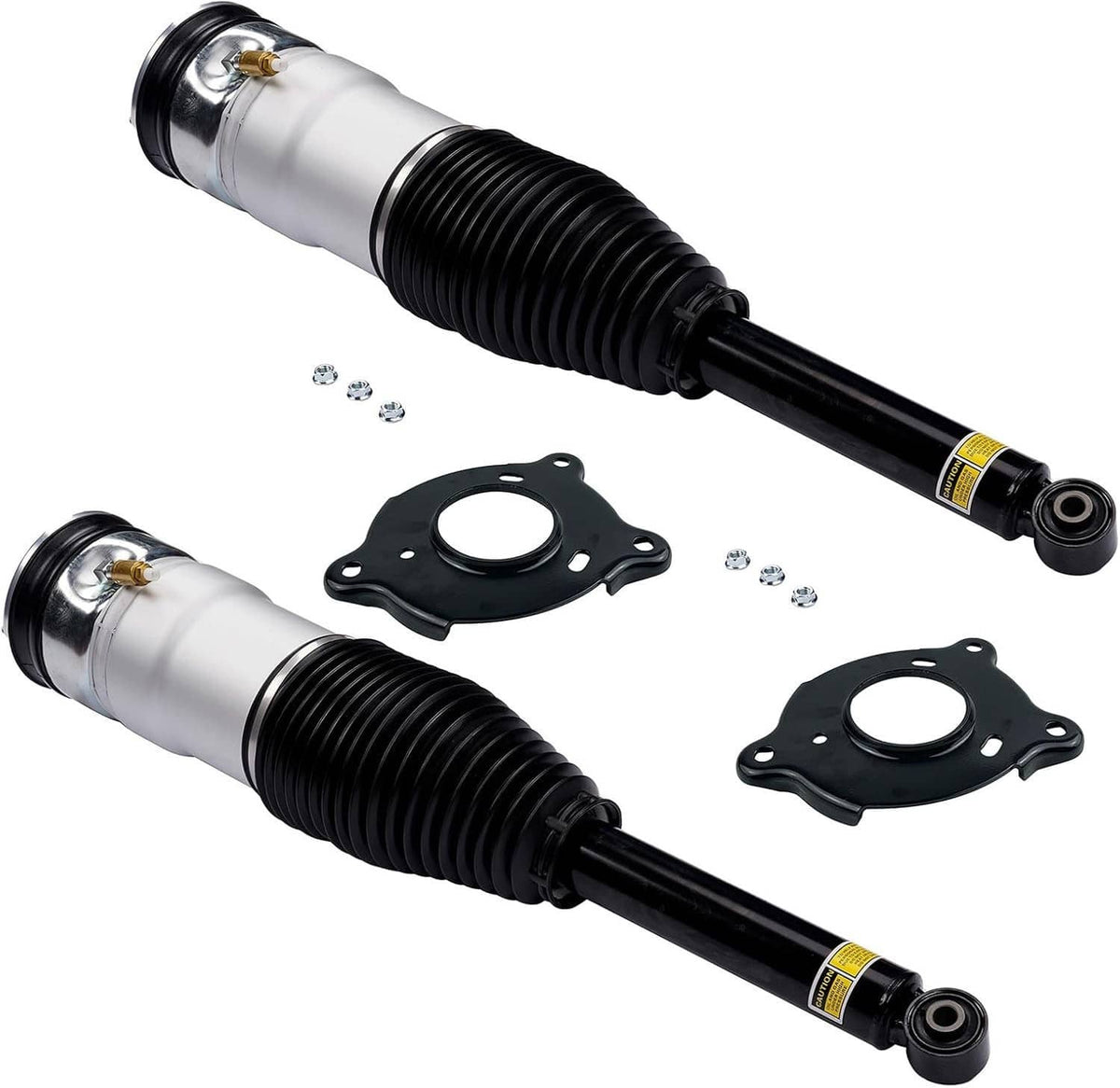 Solidspare 2Pcs Rear Air Suspension Struts Fit For 11-15 Tesla Model S 70D P85D P90D AWD