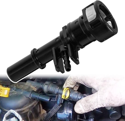 Solid Spare 6.7L Fuel Filter Return Line Repair Connector For 2011-16 Ford F-250 F-350 F-450