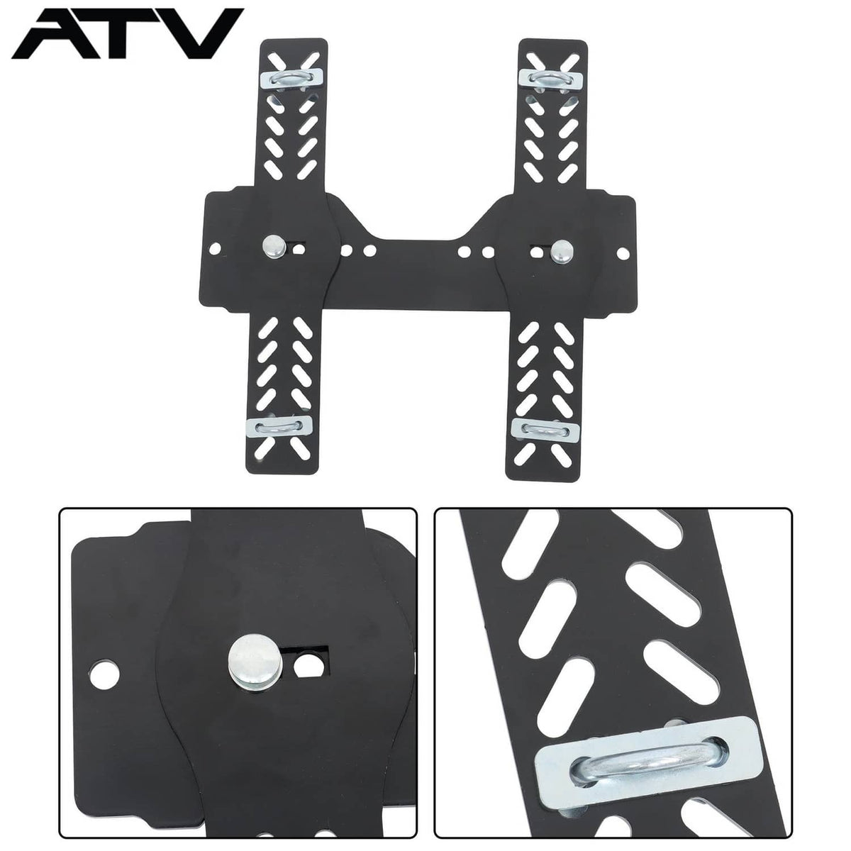 Solidspare Universal Snow Plow Mid Mount Kit - Fits Most ATV Brands 105745