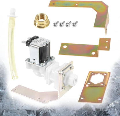 Solidspare 000009123 Water Inlet Valve Assembly 120V 60Hz 5W for Manitowoc Ice Machines