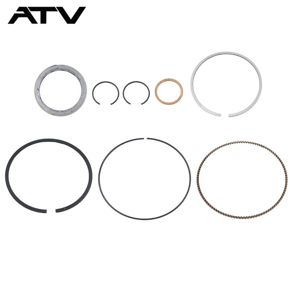 Solidspare For Polaris Ranger 570 Top End Rebuild Kit Cylinder Piston 99mm Gasket 2014-2021