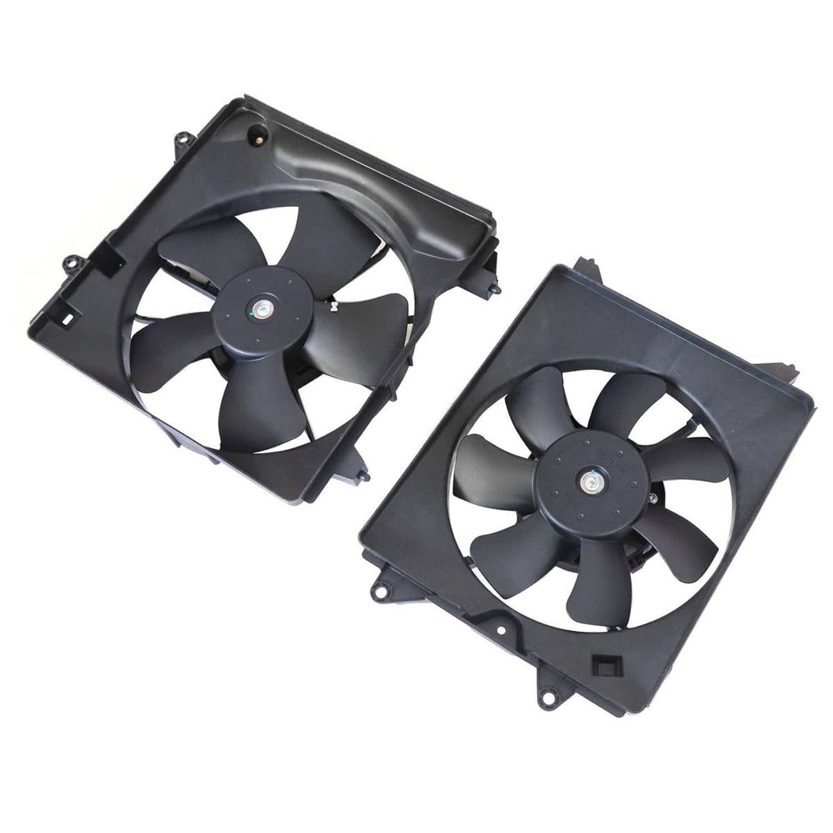 Solidspare AC Condenser and Radiator Cooling Fan Assembly Fit For 2016 2017 2018 Honda HR-V