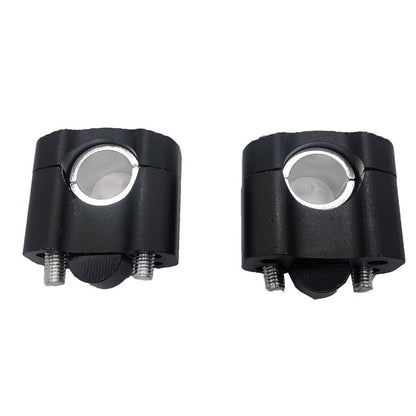 Solidspare 7/8" to 1 1/8" HandleBar Risers Mount Clamps Risers Adaptor for Dirt Pit Bike