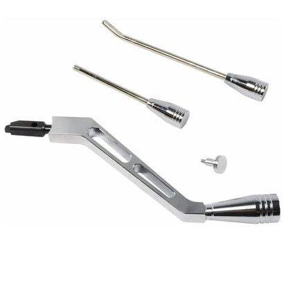 Solidspare Column Shifter Lever Turn Signal Hazard Tilt Kit Polished For GM Chevy Buick New