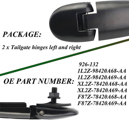 Solidspare 2Pcs Rear Back Door Tail Gate Glass Window Hatch Hinge For Ford Explorer Sport