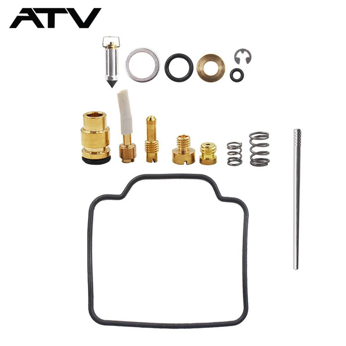 Solidspare Fit For Suzuki LTF4WDX King Quad 1991-1998 Carb Rebuild Kit Repair LT4WDX