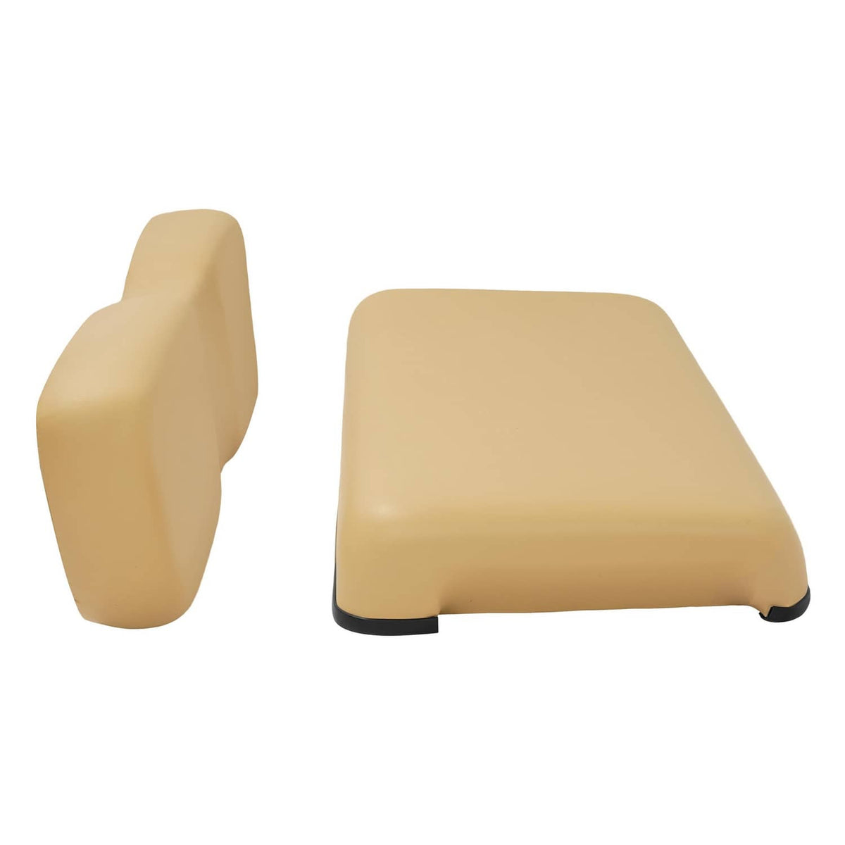 Solidspare Front Seat Assembly Bottom&Back Cushion For Club Car DS 2000.5-UP Tan Golf Cart