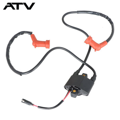 Solidspare Ignition Coil Spark Plug + Cap For Polaris Sportsman 600 04-05 Sportsman 700 06