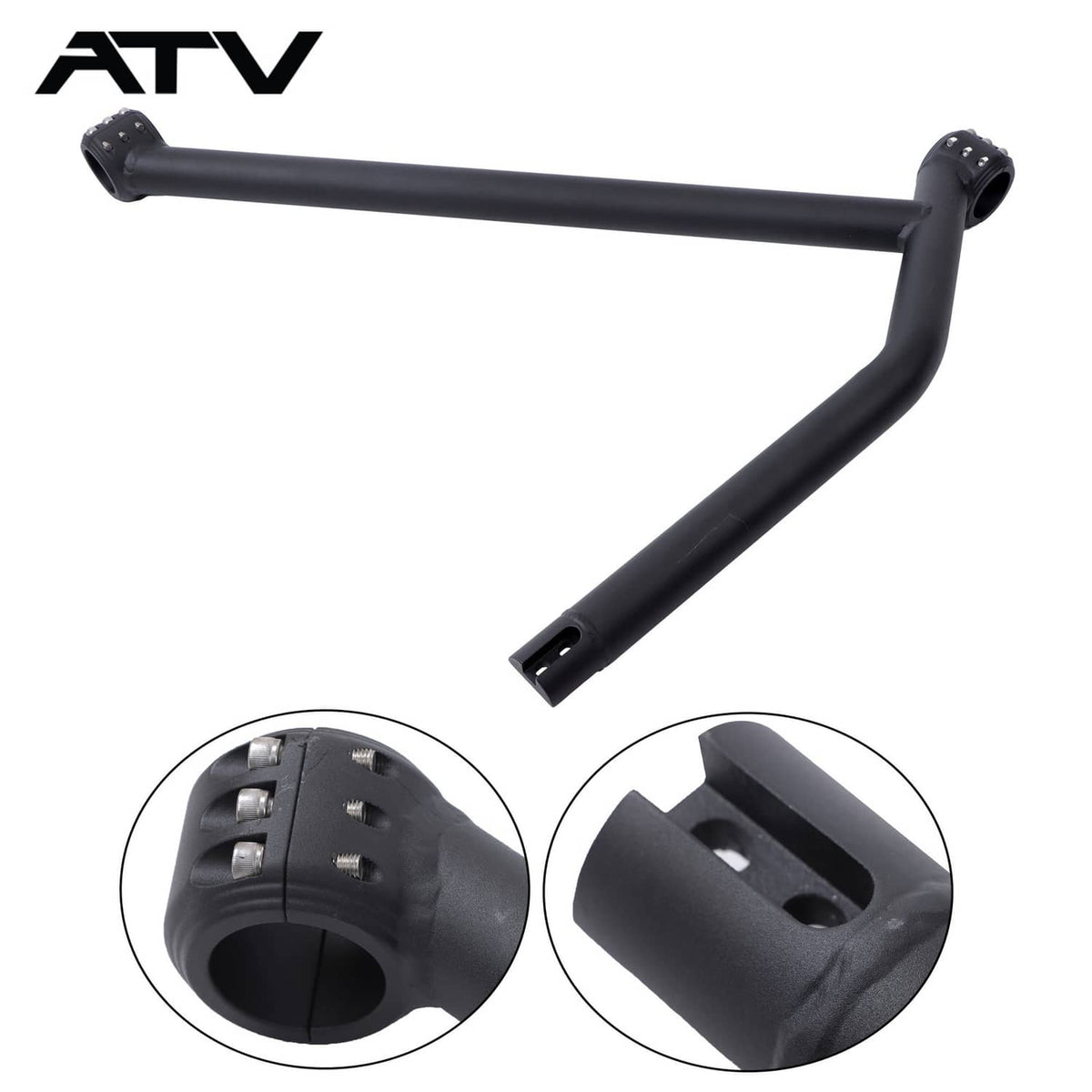 Solidspare For Bombardier Can Am Maverick X3 Rear Face Tripod Guard Bar Black 715004164