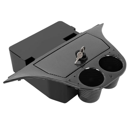 Solidspare Plastic Carbon Fiber Style Golf Carts Dash Compartment For Yamaha Drive