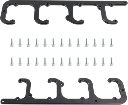 Solidspare D581 Aluminum Coil Bracket Valve Cover for LS Square 4.8 5.3 5.7 6.0 6.2 LS1