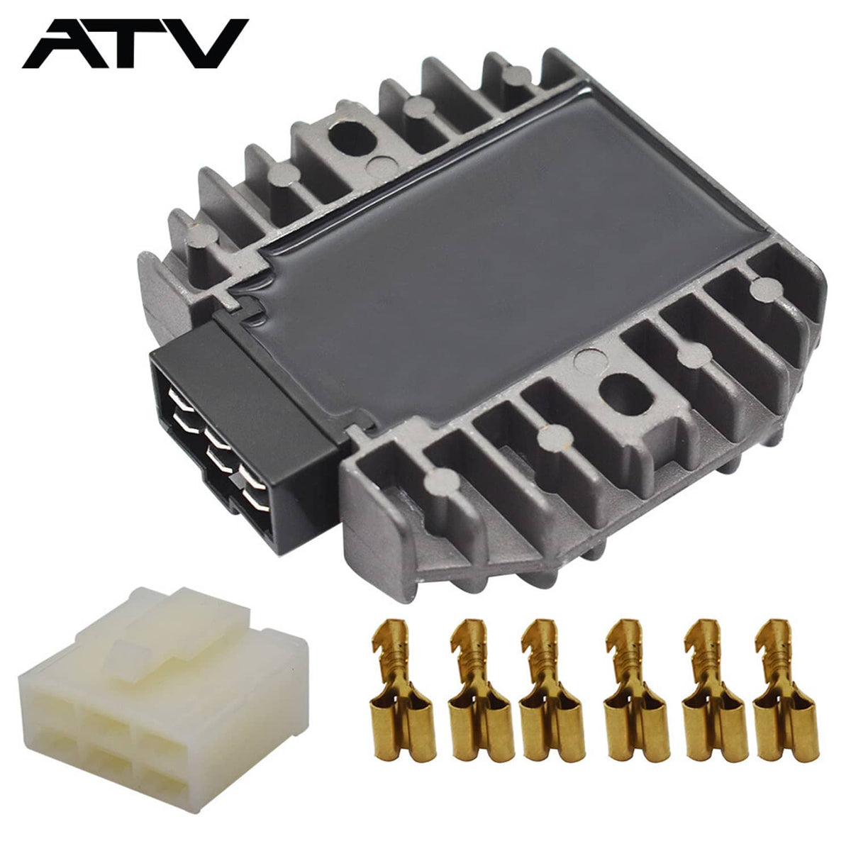Solidspare Voltage Regulator Rectifier For Kawasaki ATV KLF300 Bayou 300 4x4 290cc 1989-02