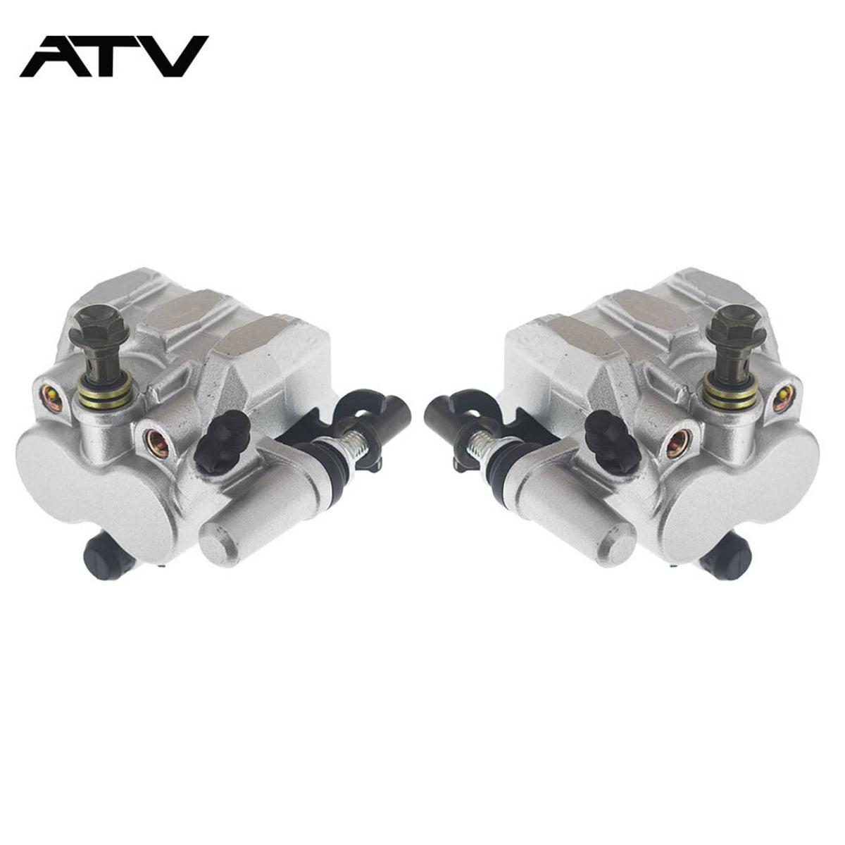 Solidspare For 2013-2017 Can Am Maverick 1000 Front Right Left Brake Calipers With Pads New