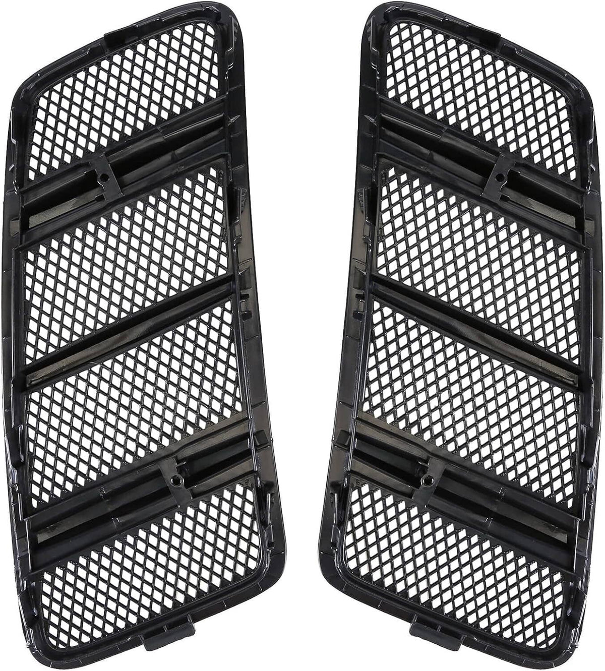 Solid Spare Left+Right Hood Air Vent Grill For Mercedes W166 GL ML350 12-15 1668800205