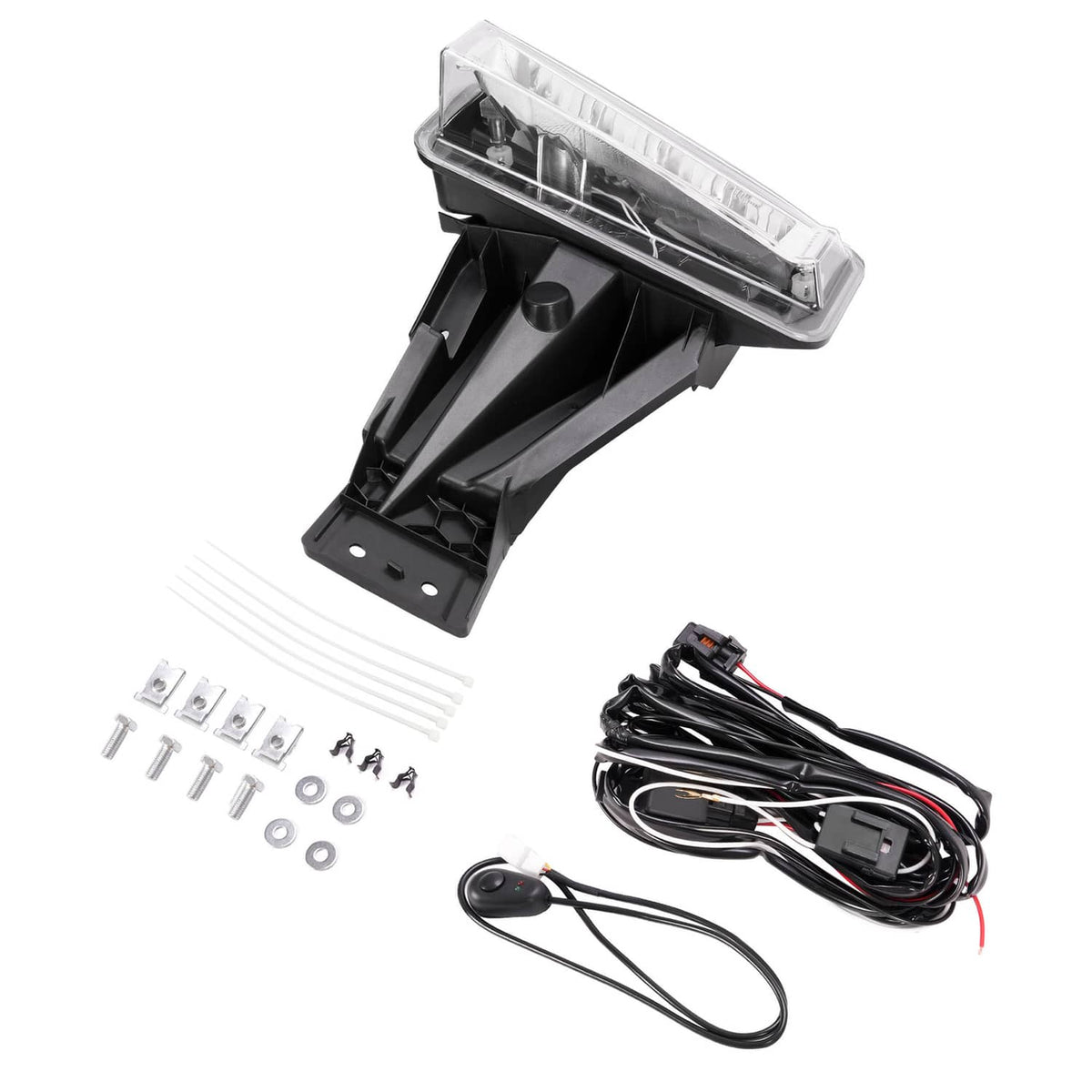 Solid Spare For Ford F-250 F350 F450 Super Duty 20-22 Fog Lamp Lights Driver Side LED