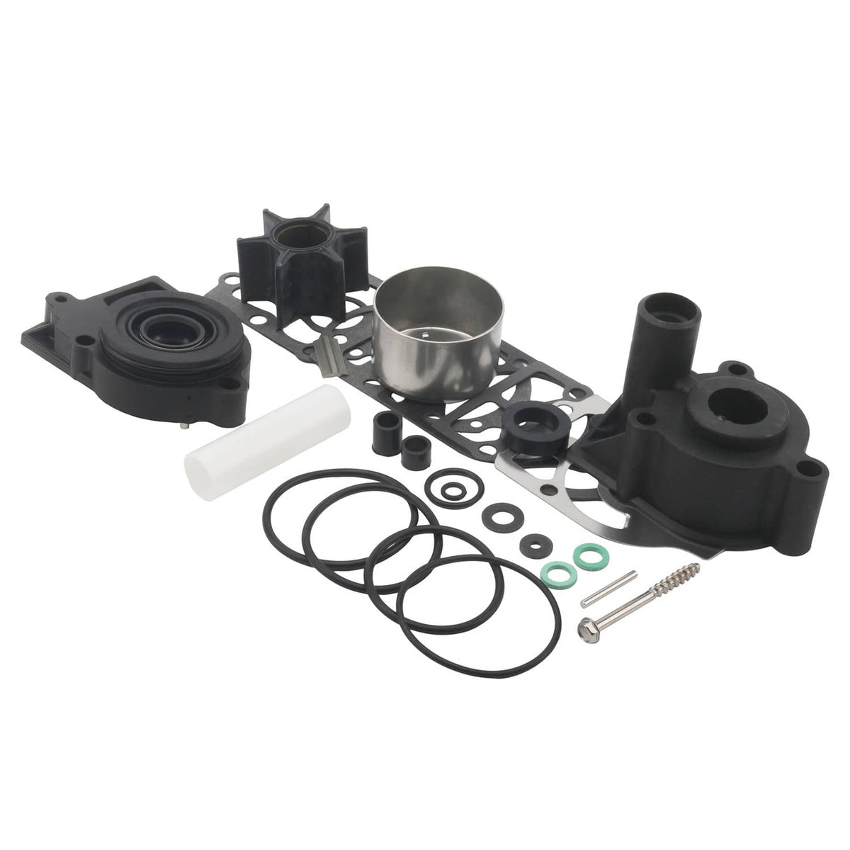 Solid Spare Mercruiser Alpha One Gen One & MR Water Pump Kit with Base 46-57234A8 46-96148Q8