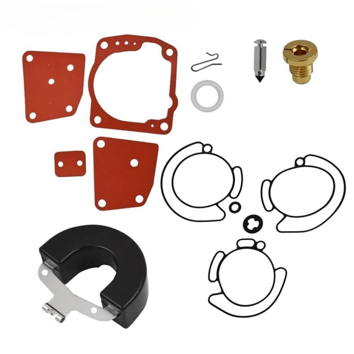 Solid Spare For Johnson Evinrude 18-7247 438996 V4, V6 150 HP 1998-2002 Carburetor Kits