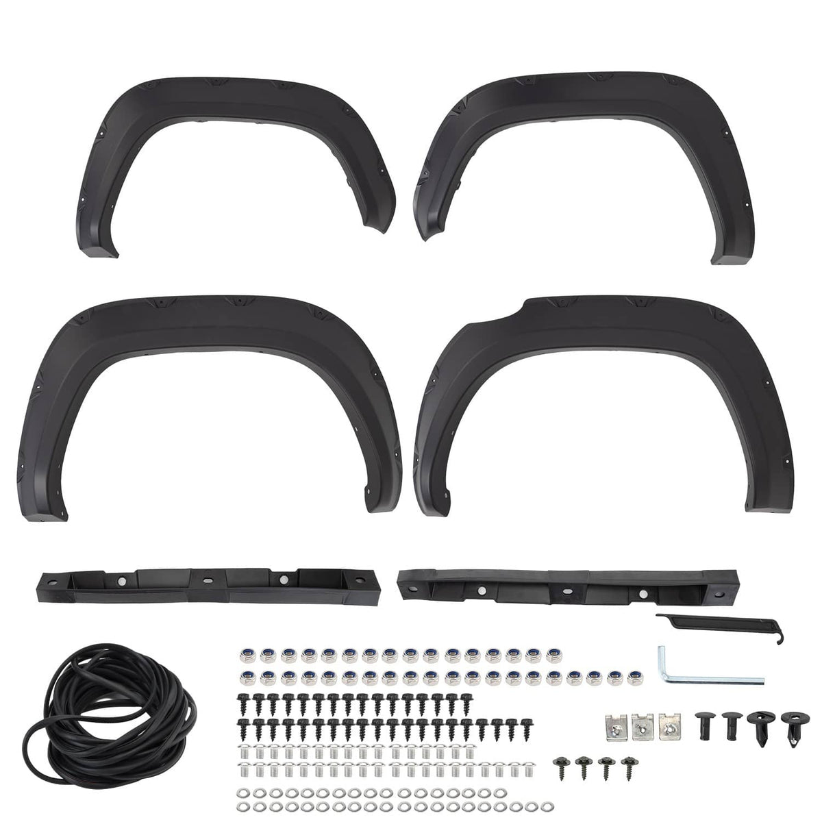 Solidspare Front Rear Left & Right Wheel Fender Flares Fit For 2016-2023 Toyota Tacoma New