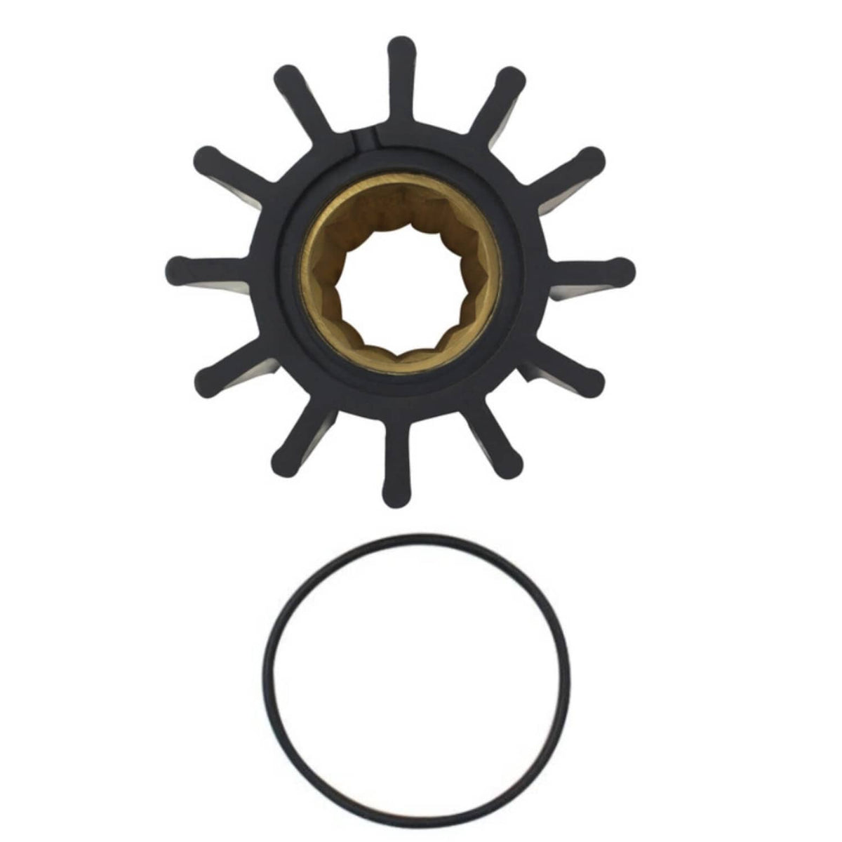 Solid Spare Impeller Repair kit Replaces Volvo Penta 21951358 3887761 Raw Sea Water Pump