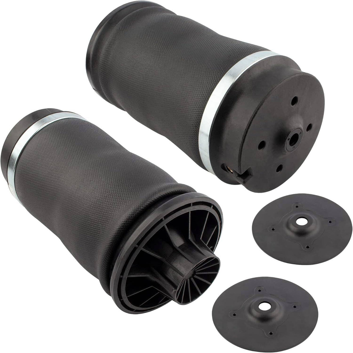 Solidspare Rear Air Suspension Spring Bags Set for W164 X164 W166 X166 ML 350 GL450 GL GLE