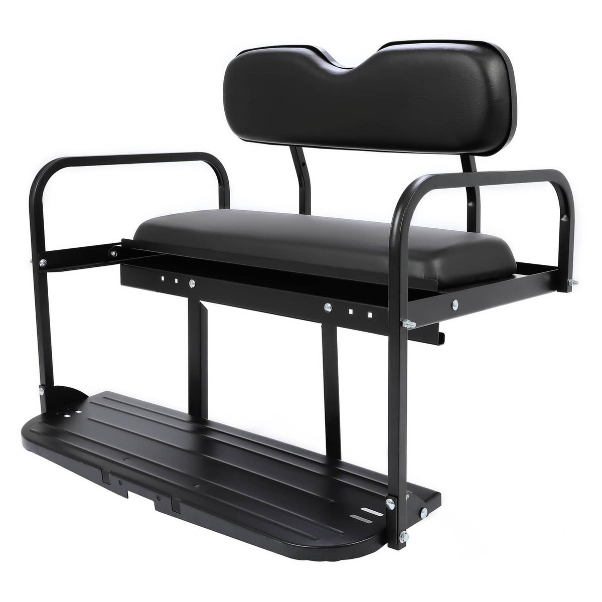 Solidspare For Yamaha G2 G9 Gas Electric Folding Fold Black Golf Cart Rear Back Seat Kit