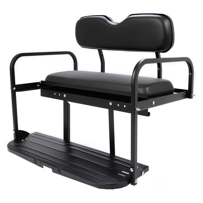 Solidspare For Yamaha G2 G9 Gas Electric Folding Fold Black Golf Cart Rear Back Seat Kit