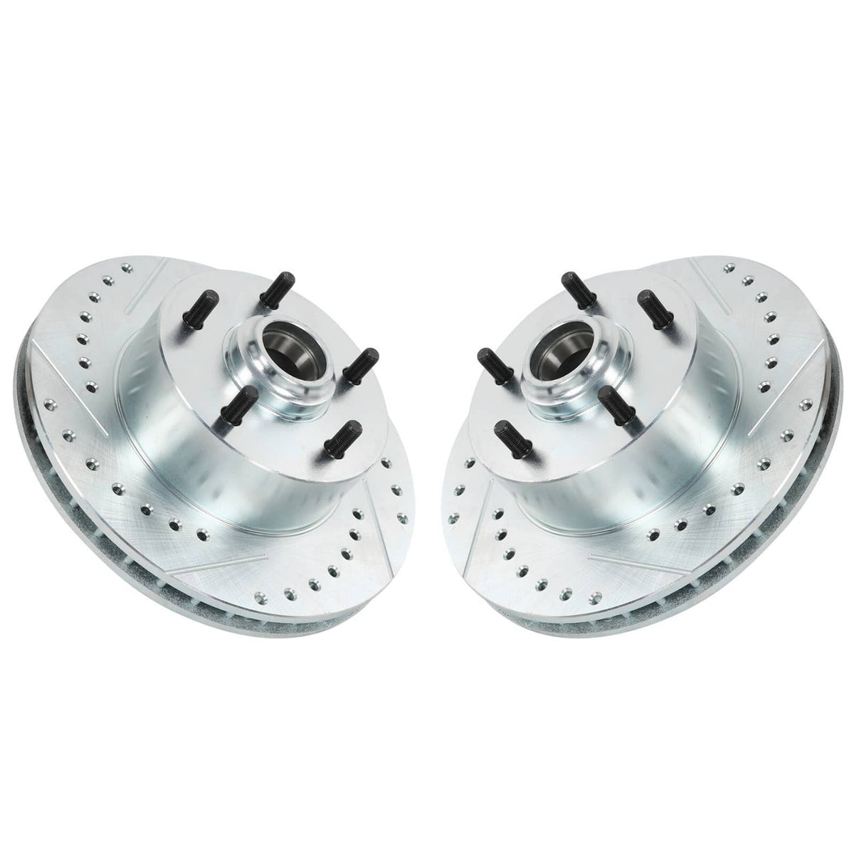 Solidspare Body Disc Brake Conversion Kit 9" Booster Drilled Rotors For 1964-72 GM A, F, X