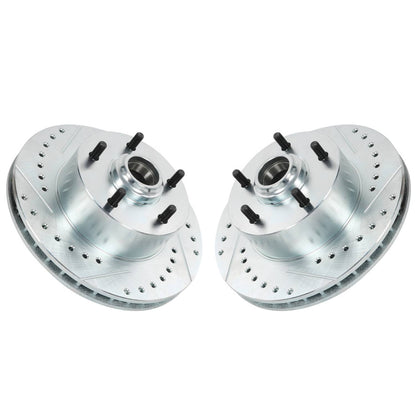 Solidspare Body Disc Brake Conversion Kit 9" Booster Drilled Rotors For 1964-72 GM A, F, X