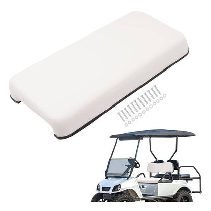 Solidspare White Golf Cart Front Seat Bottom Cushion For Club Car DS 2001-2012
