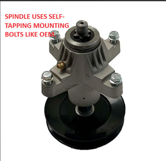Solid Spare MTD CUB CADET 54" MOWER MANDREL SPINDLE 618-0671 918-0671 918-0671B 918-04608A