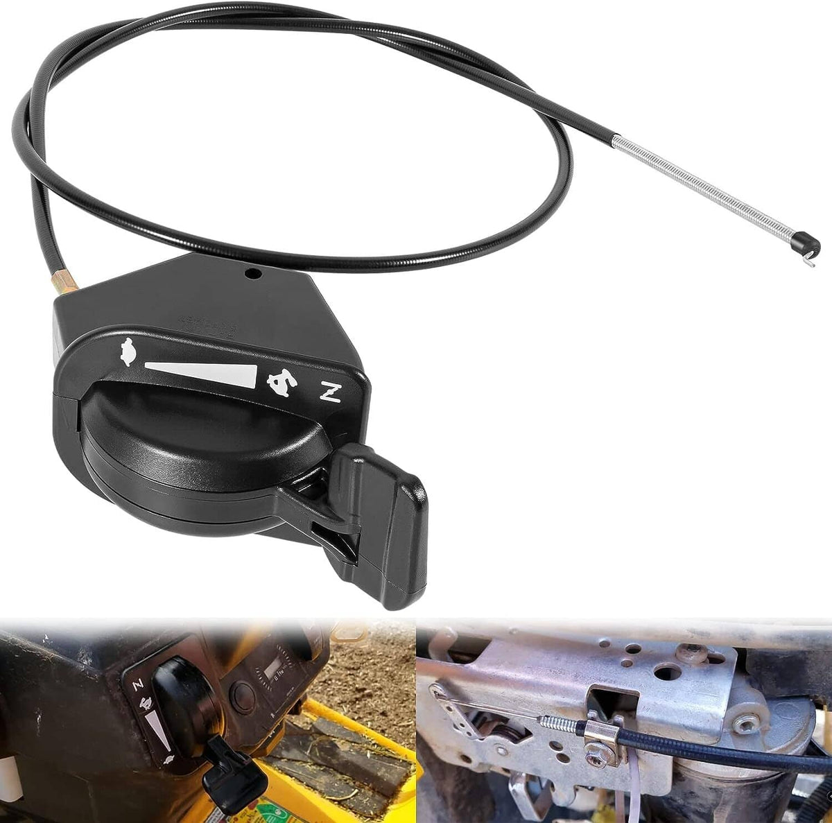 Solid Spare 746P06431 Throttle/Choke Cable For CUB Cadet XT1 XT2 SLX54 GX54 GX50 ST54