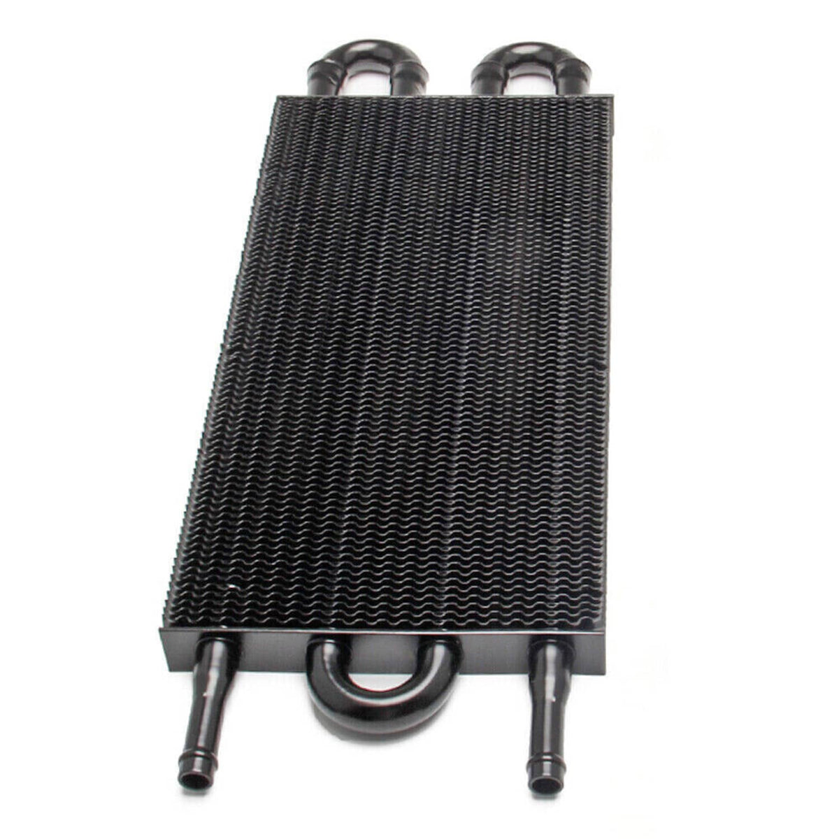 Solidspare 4 Row Remote Transmission Oil Cooler Auto-Manual Radiator Converter Universal