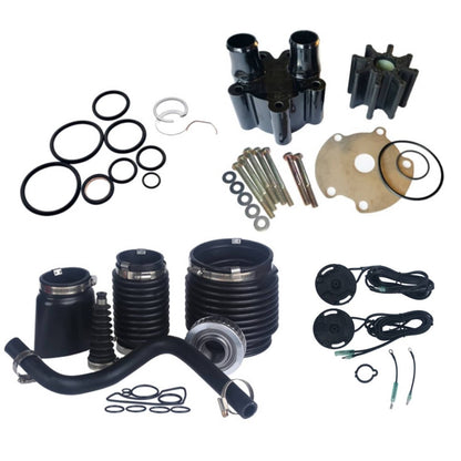 Solid Spare MerCruiser Bravo Transom Bellows Reseal Kit 30-803100T1 8M0095485 807151A14