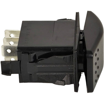 Solid Spare Non-Illuminated Momentary Rocker Switch VLD1S00B-AZC00-000 DPDT 20A 12VDC Sealed