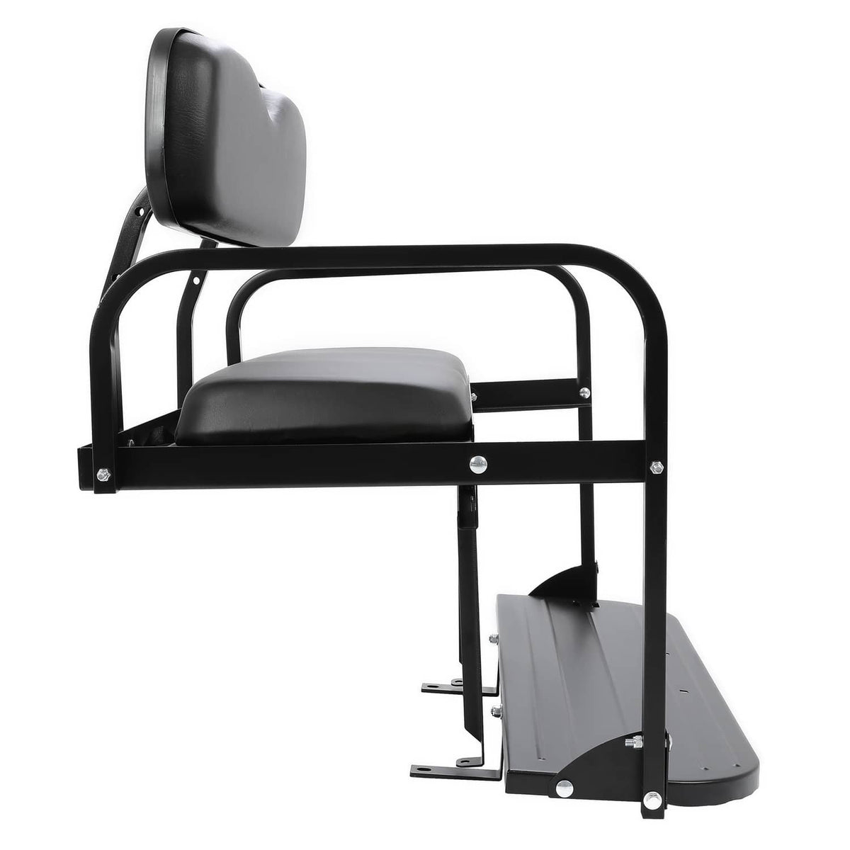 Solidspare For Yamaha G2 G9 Gas Electric Folding Fold Black Golf Cart Rear Back Seat Kit