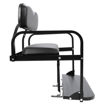 Solidspare For Yamaha G2 G9 Gas Electric Folding Fold Black Golf Cart Rear Back Seat Kit