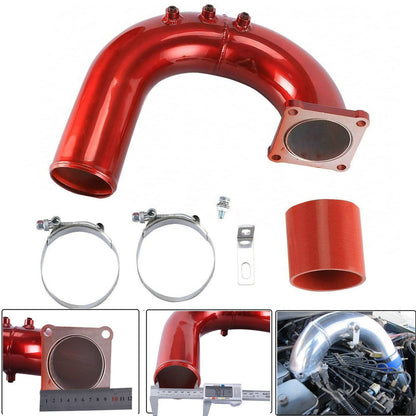 Solidspare Rec High Flow Intake Elbow Tube Pipe For 03-07 Dodge Ram 5.9L Cummins Diesel