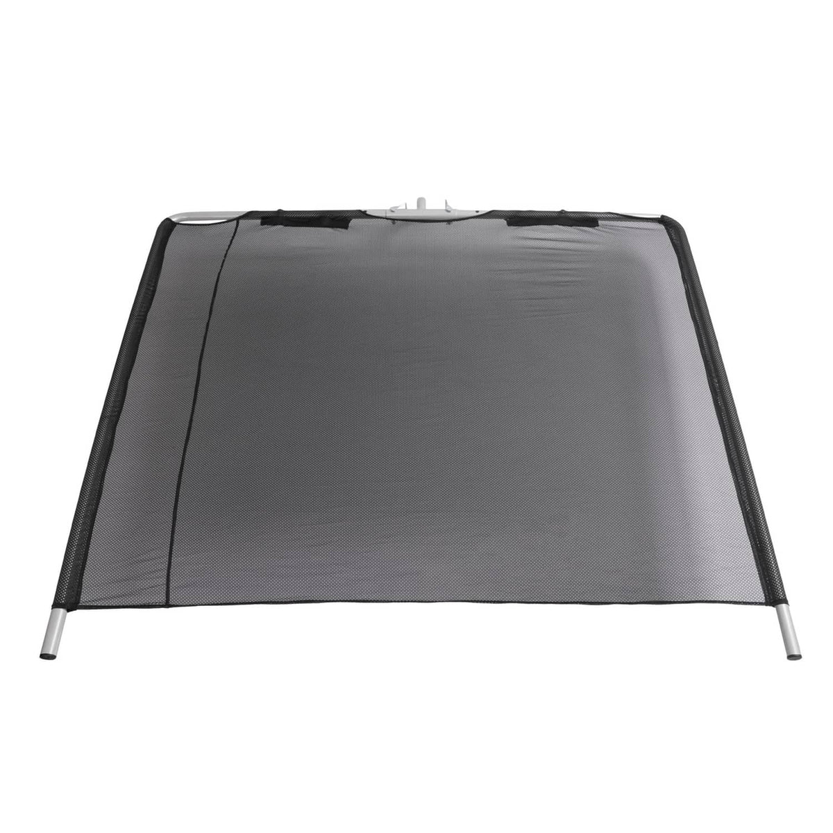 Solidspare Boat Sun Shade Silvery Black Aluminium Powder Coated  For Boats 25 ft and Under