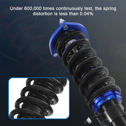 Solidspare Blue Coilovers Struts for Infiniti G37/370Z 2009-2016 Suspension Kit Adj. Height